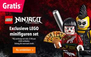 Gratis Ninjago minifiguren set​ bij aankoop van minimaal €40 aan LEGO @ Toys“R“Us