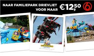 Familiepark Drievliet voor €12,50 p.p @ SBS6