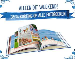 Kruidvat weekenddeal: 35% korting op fotoboeken én gratis fotoproduct