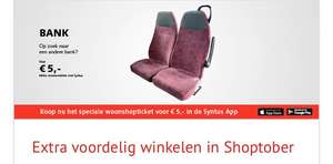€5,- dagticket Bus Syntus Utrecht, Gelderland, Twents #shoptober @Syntus/Keolis