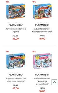 Playmobil Adventskalender, 4 soorten @Hudsonsbay