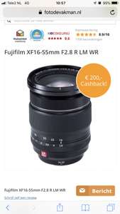 Fujifilm XF16-55mm F2.8 R LM WR