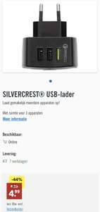 USB Oplader Quick Charge 3.0 @ Lidl