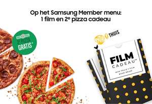 Samsung Member Menu: Gratis 1 Pathé Thuis film en 2de New York Pizza kado