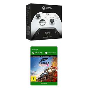 Xbox Elite Wireless Controller White + Forza Horizon 4 Download voor €119,99 @ Amazon.de