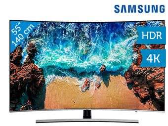 Samsung 55" Curved 4K TV (100 Hz)