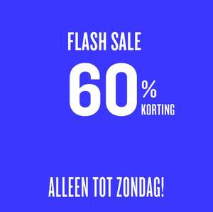 Flash sale 60% korting @Desigual