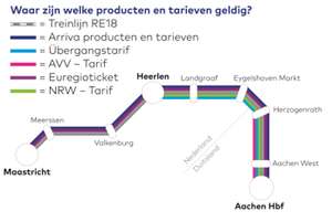 Gratis reizen tussen Maastricht en Aachen met de nieuwe sneltrein RE18 (za. 16 feb)