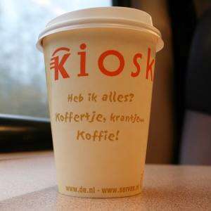 Gratis Koffie / Thee / Cappuccino bij Kiosk