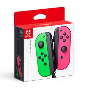 Nintendo Switch Joy con neon-groen/roze