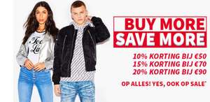 Buy More Save More: 10-20% korting - ook op sale @ Coolcat