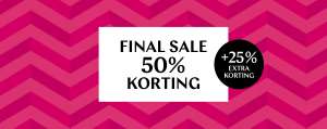 Alle sale -50% + 25% extra @ Steps