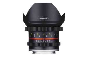 Samyang Optics 12mm T2.2 VDSLR NCS CS (Sony E) voor €279 @ digimaxx.nl