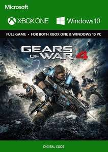 Gears of War 4 digitale code voor Xbox One en Windows 10