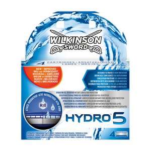 5+5 Wilkinson Sword hydro5 ultraglide scheermesjes (-50%)