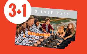 4 Silver Pass abonnementen Bobbejaanland voor de prijs van 3