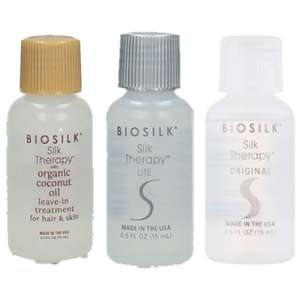 45ml (3x15ml) Biosilk Silk Therapy voor €5,00 @Op=Op voordeelshop