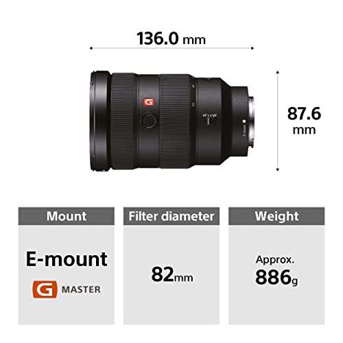 Sony SEL-2470GM G Master Zoom Lens