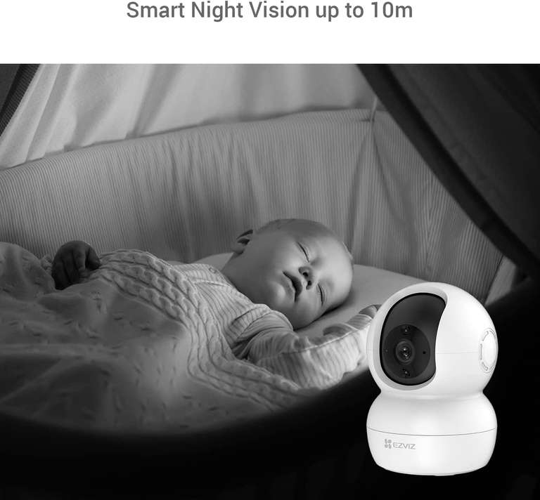 EZVIZ TY2 Bewakingscamera / Babyfoon / Dierencam, voor binnen 1080P