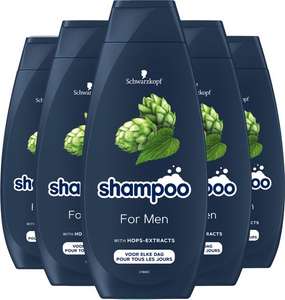 Schwarzkopf For Men Shampoo 5x 400ml