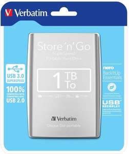 Verbatim Store 'n' Go USB 3.0 1TB Externe Harde Schijf