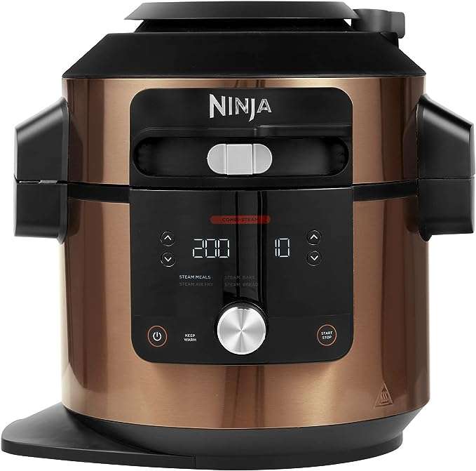 [PRIME] Ninja Foodi OL650EU Multicooker - 12 Kookfuncties - 7,5 Liter - Inclusief Airfryer, Pressure Cooking, Stomen, Grillen
