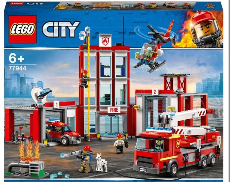 Lego Brandweerkazerne Hoofdkwartier 77944 Laagste prijs ooit.