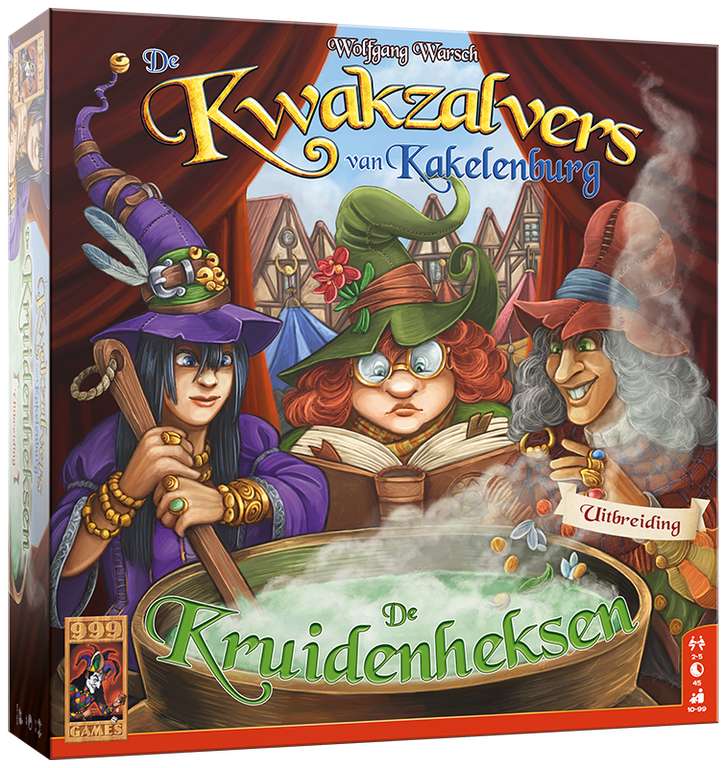 De Kwakzalvers van Kakelenburg: De Kruidenheksen (uitbreiding) voor €17,91 @ Amazon NL / Bol