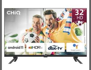 Chiq HD Android TV L32G7LX 32" (slaapkamer)?