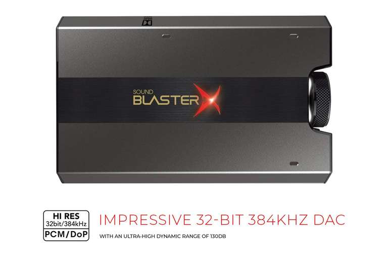 Creative BlasterX G6 gaming dac/amp (Amazon Duitsland: coupon)