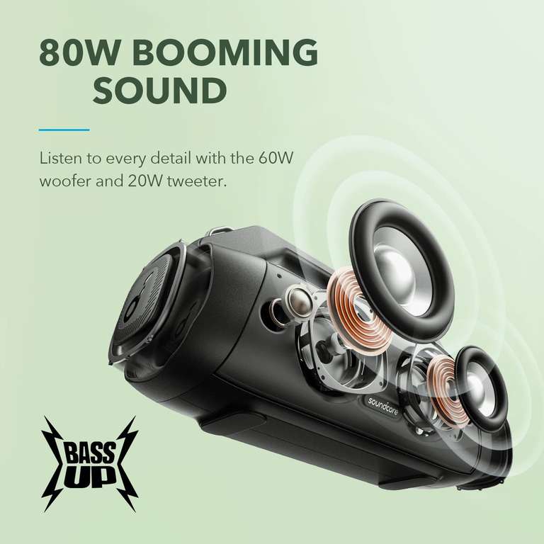 Anker Soundcore Motion Boom Plus Outdoor voor €129,99 @ Amazon NL