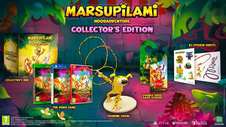 Marsupilami: Hoobadventure - Collector's Edition Nintendo Switch
