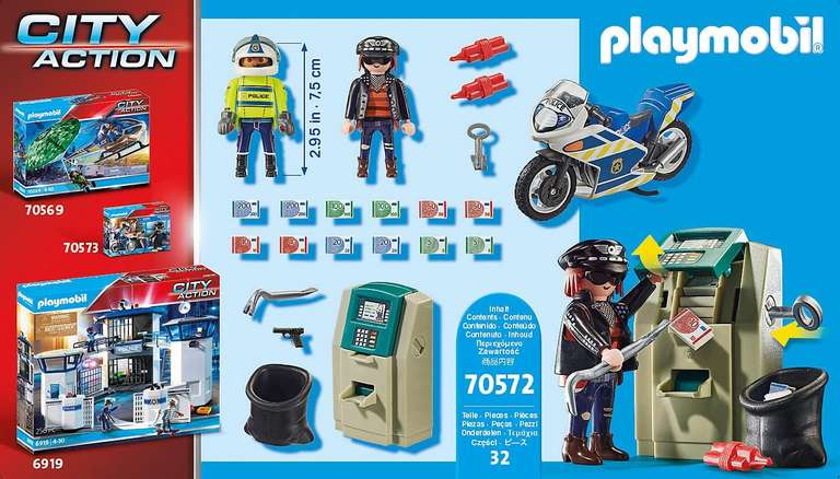 Playmobil City Action Politiemotor @ Amazon NL