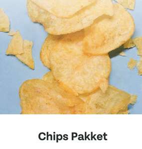 Chips-pakket (met 20 zakken chips & zoutjes)
