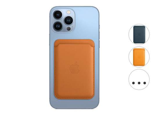 Apple iPhone Leren MagSafe Kaarthouder (diverse kleuren) voor €14,95 incl. verzending @ iBOOD