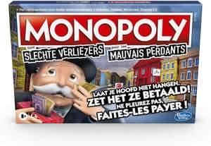 (laagste prijs ooit?) Monopoly (NL&FR) Slechte verliezers Belgische editie @Amazon DE