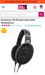 Sennheiser HD 650 studio koptelefoon @Bax-shop.nl