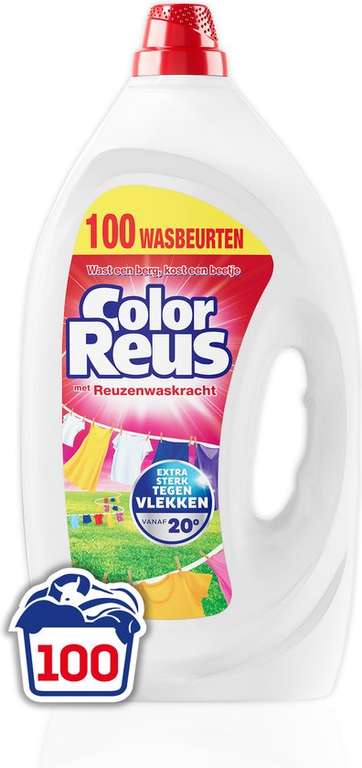 Color Reus Gel Vloeibaar Wasmiddel - Gekleurde Was - 100 wasbeurten