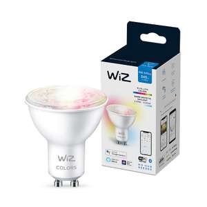 WIZ Spot Gekleurd en Wit Licht GU10 50 W smart lampen voor €7,41 @ MediaMarkt