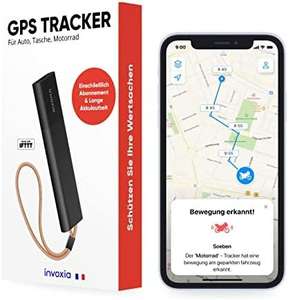 Invoxia GPS-tracker auto, motor, kind enz.