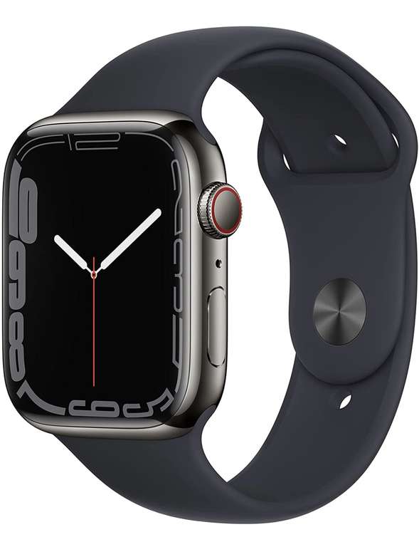 Apple Watch Series 7 (GPS + Cellular) 45‐mm - grafietkleurig
