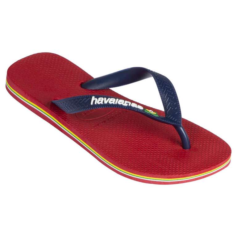 Havaianas heren slippers (rood) - maat 39-40 t/m 43-44 @ Decathlon