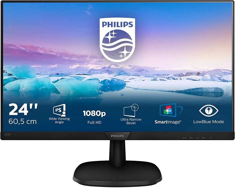 Philips 243V7QDAB 24″ IPS Monitor