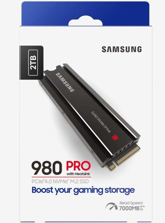 Samsung 980 Pro 2TB incl Heatsink