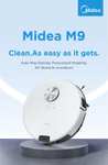 Midea M9 robotstofzuiger met dweilfunctie voor €213,63 @ AliExpress