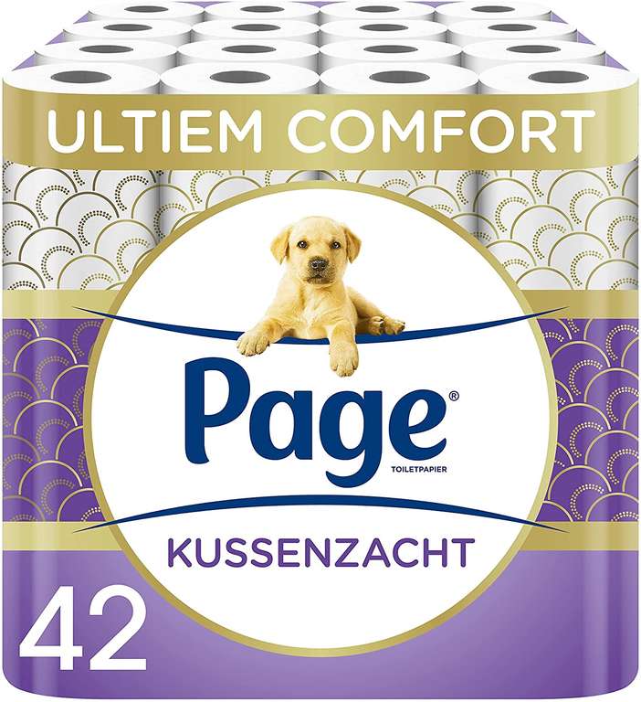 42 rollen Page toiletpapier kussenzacht voor 13.99 @amazon.nl