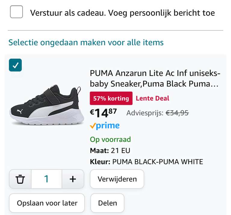 Baby | Peuter sneakers Amazon Lente Deal!