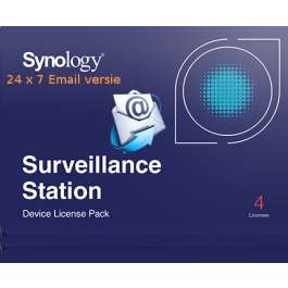 Synology Camera License, 4 camera's