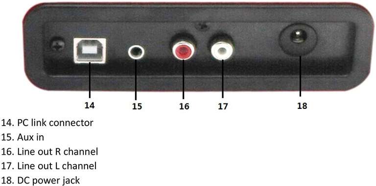 Denver BelleVue USB-platenspeler met opnamesoftware