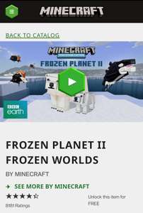 Minecraft, Gratis DLC Frozen Planet II Frozen Worlds